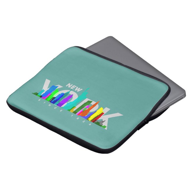 New York City | Housse pour ordinateur portable 13 (Devant haut)