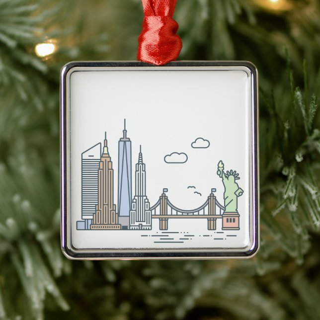New York City Skyline - Ornement (Arbre)