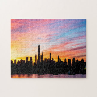 New York City Sunrise - 30 ans Timelapse Puzzle