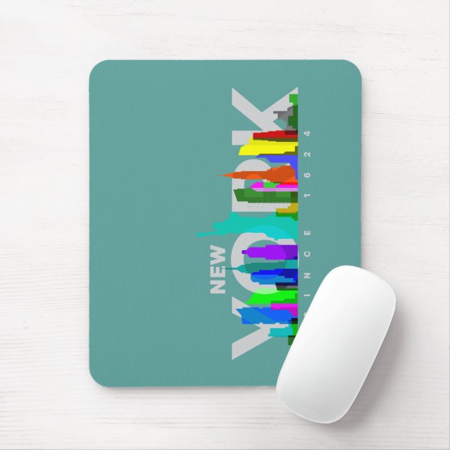 New York City | Tapis de souris (Avec souris)