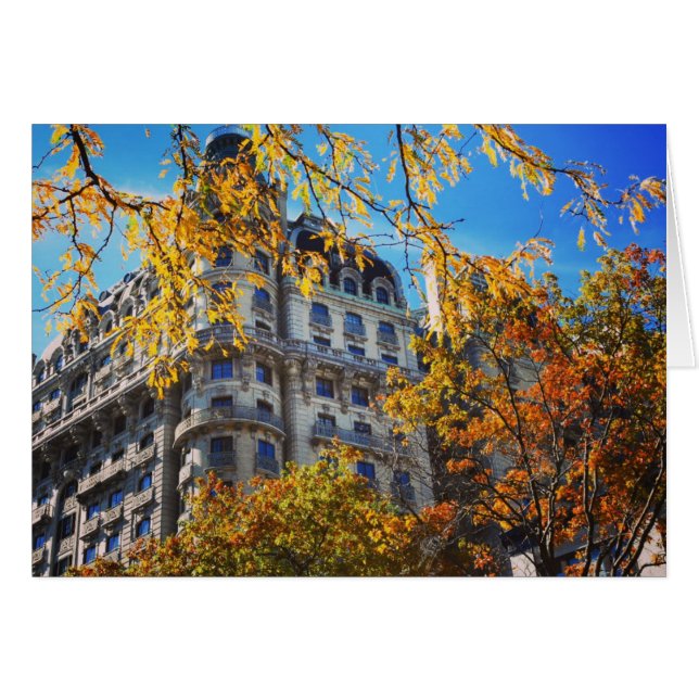 New York City Upper West Side Architecture Automne (Devant horizontal)