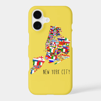 New York City Voisinage drapeaux Téléphone Case