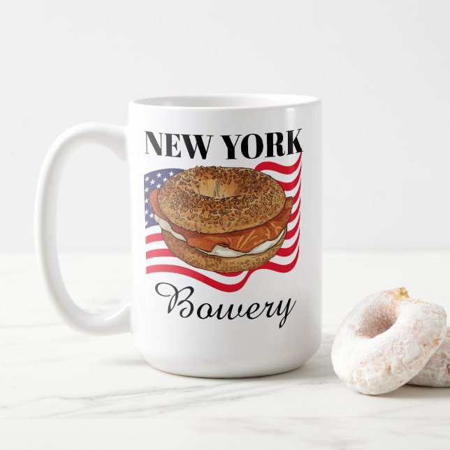 New York Classic Mug (Avec donut)
