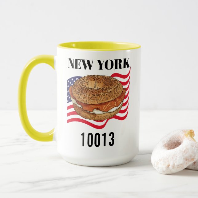 New York Combo Mug (Avec donut)