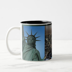 New York Cup Cityscape New York Night Mug