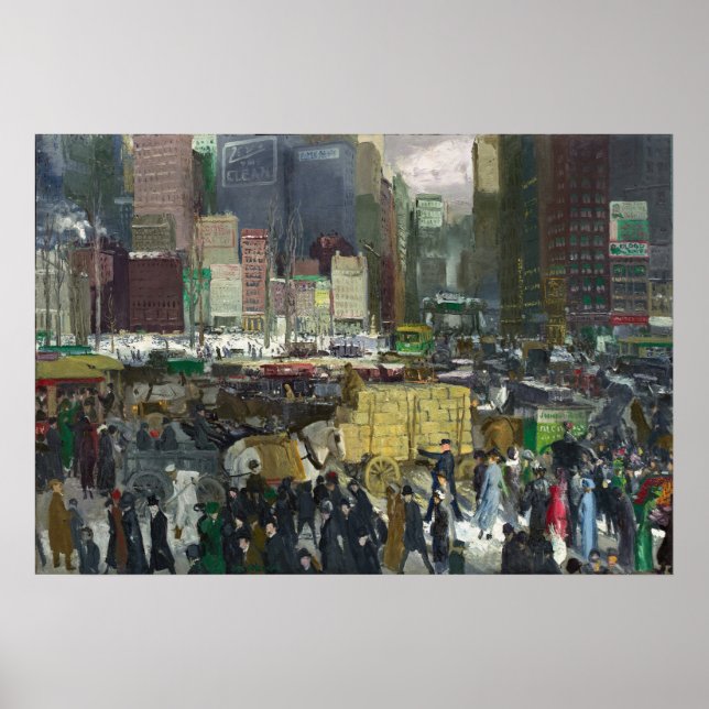 New York - George Bellows Poster d'Art (Devant)