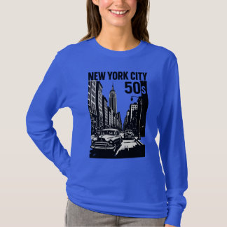 New York - les années 50 Retro Art T-Shirt | Vinta