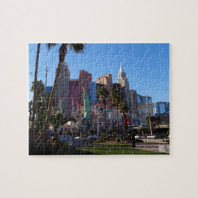 New York - New York Hotel #2 Jigsaw Puzzle (Horizontal)