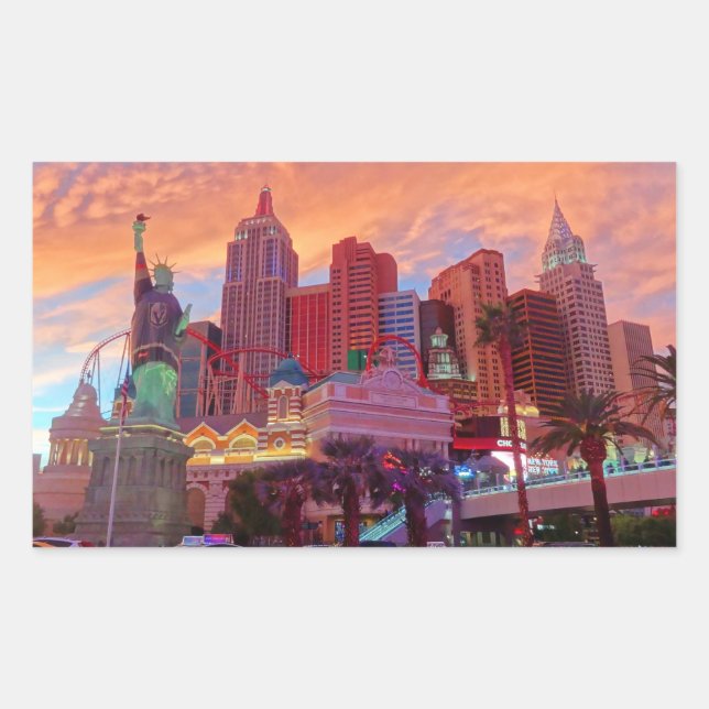 New York - New York Hotel #3-2 Stickers (Devant)