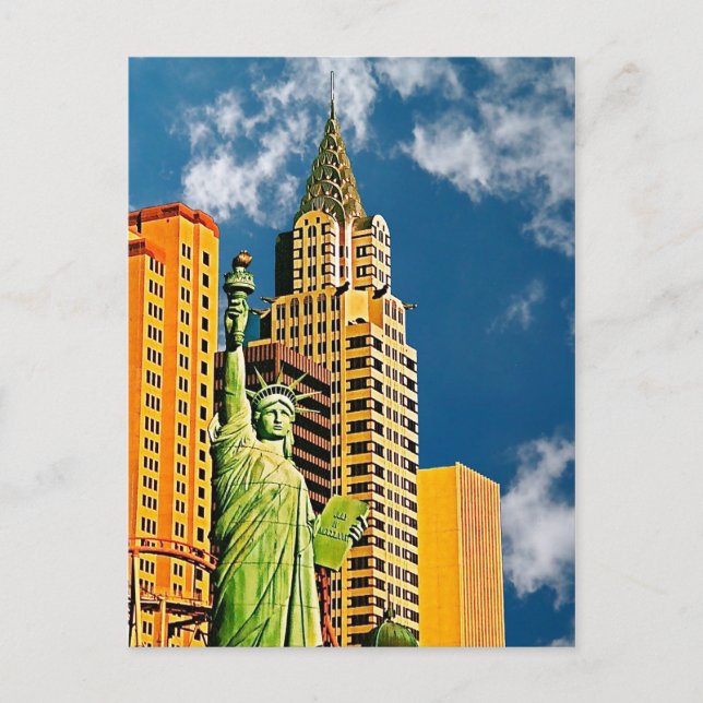 New York, New York Hotel, Las Vegas, Carte postale (Devant)