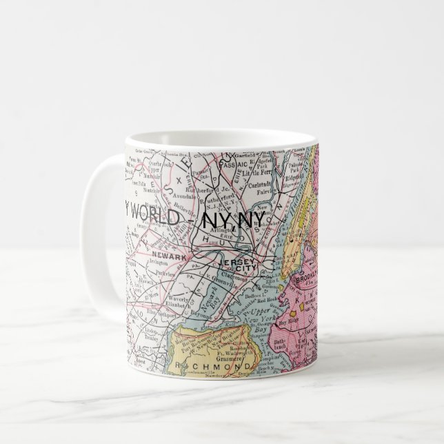 New York, NY Mug (Devant gauche)