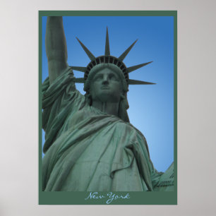New York Poster Statue of Liberty New York Imprime