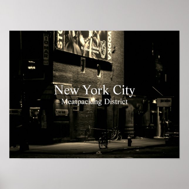 New York Print, Value Poster Paper (Matte) (Devant)