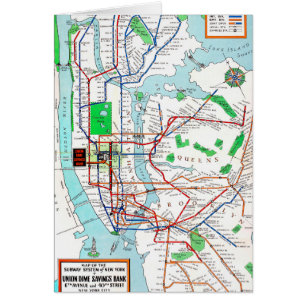 New York : Souterrain Map, 1940