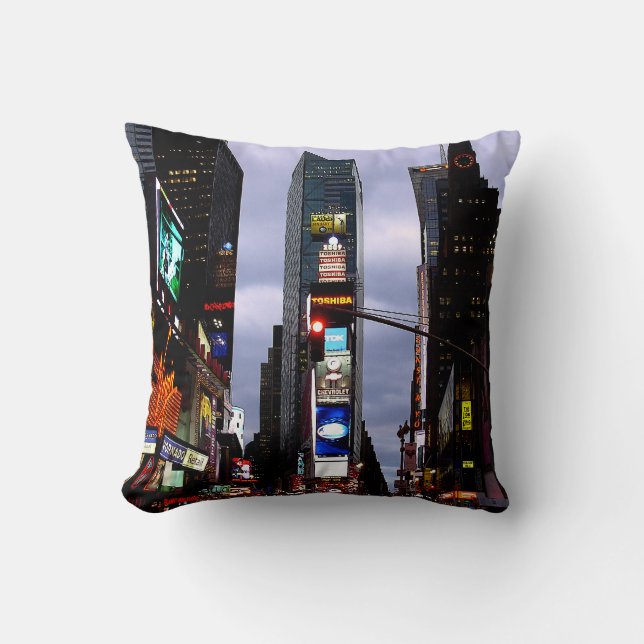 New York Souvenir Coussins NY Times Carré Coussin (Recto)