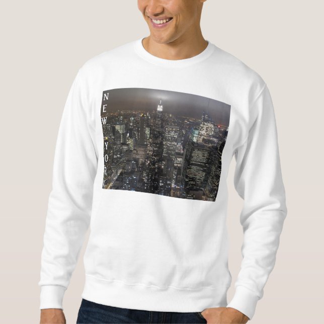 New York Souvenir Sweatshirt NY Cityscape (Devant)