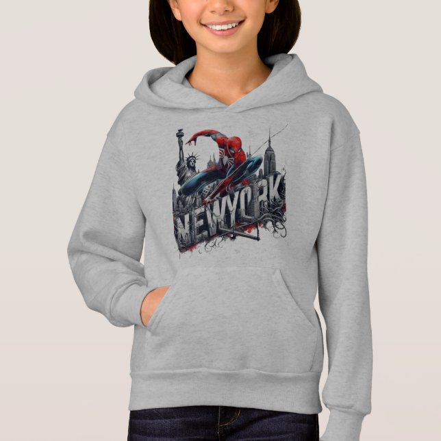 "New York Superhero Sweat - shirt à capuche (Devant)