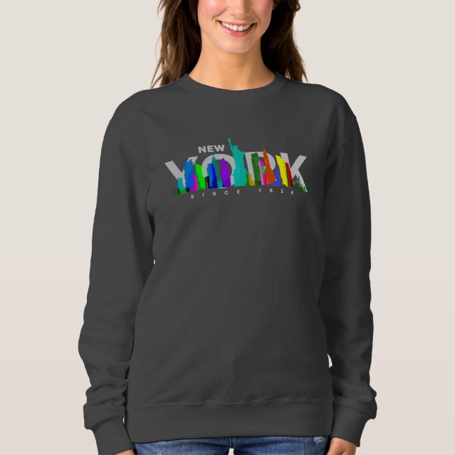 New York | Sweatshirt des femmes (Devant)