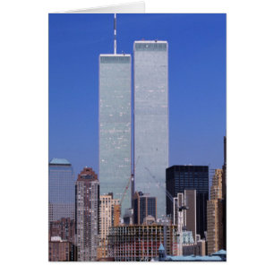 New York, USA. Tours jumelles du célèbre monde