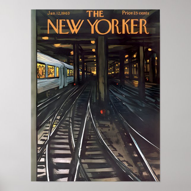 New Yorker 12 janvier 1963 Poster (Devant)