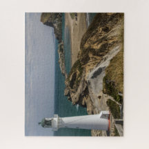 New Zealand Jigsaw Puzzle - Castlepoint lighthouse