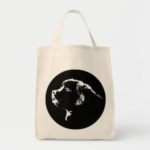 Newfoundland Dog Tote Bag Organic Shopping Bag