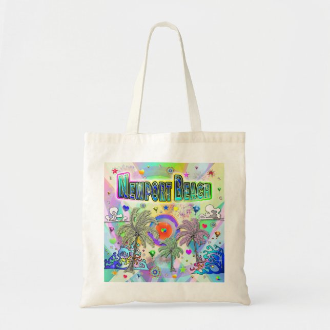Newport Beach Deep Dream Sac fourre-tout (Devant)