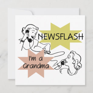 Newsflash Je suis un grand-mère T-shirts et cadeau
