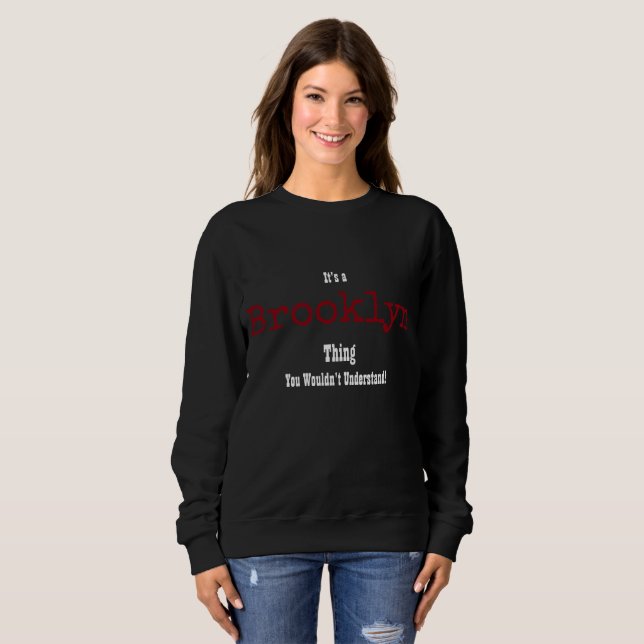 Newsies Brooklyn Sweatshirt (Devant entier)