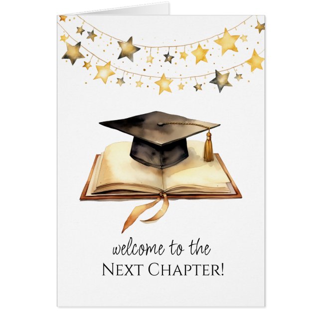 Next Chapter Congratulations Graduate Greeting  (Devant)