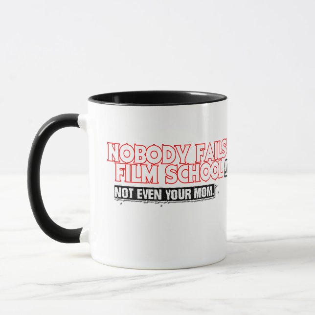 NFFS Logo Coffee Mug | Nobody Fails Film School  (Gauche)