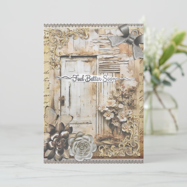 N'Hésitez Pas À Obtenir Bonne Carte De Voeux (Debout devant)