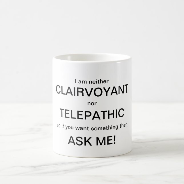 Ni tasse clairvoyante ni télépathique (Centre)