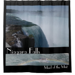 Niagar Falls Maid of the Mist Douche rideau