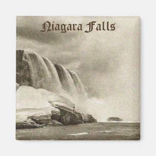 Niagara Falls Antique Sepia Magnet