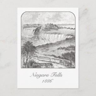 Niagara Falls - Falls View Railway 1886 Carte post