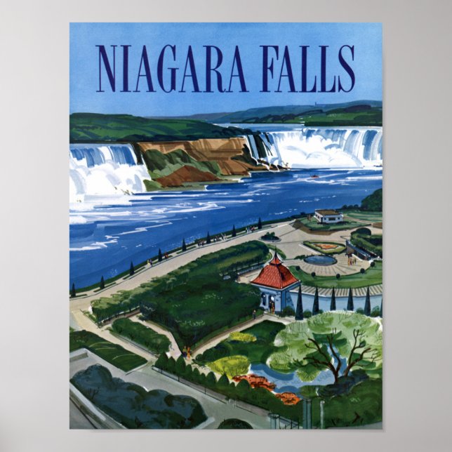 Niagara  Falls travel poster (Devant)