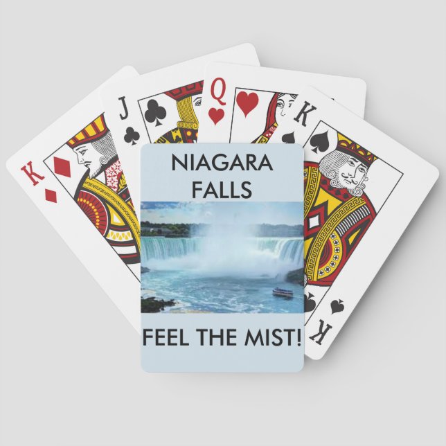 Niagra tombe plate-forme des cartes de jeu (dos)