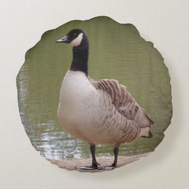 Nice Bird Round Coussin (Dos)