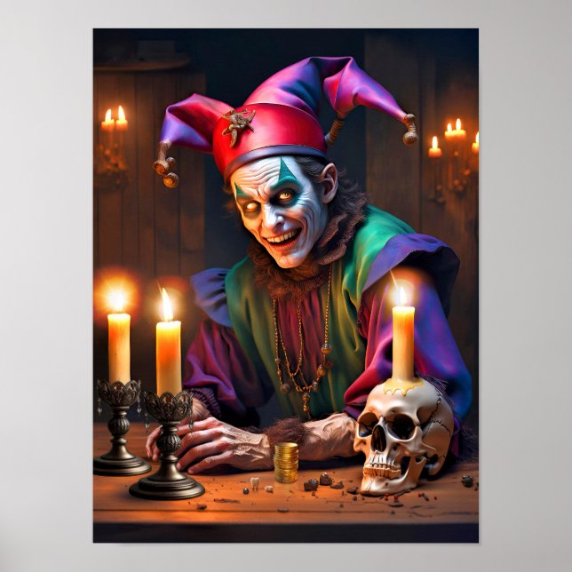 Nice Jester - 12 x 16 Poster (Devant)