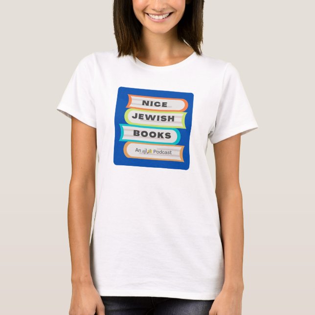Nice Jewish Books t-shirt femme (Devant)
