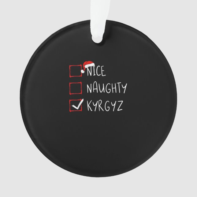 Nice Naughty Christmas Kyrgyzstan Heritage  (devant)