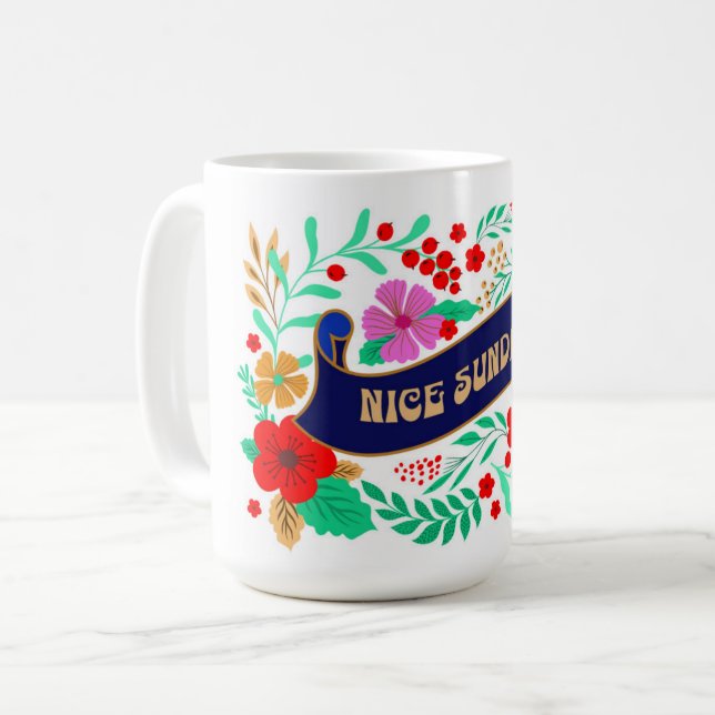NICE SUNDAY MUG (Devant gauche)
