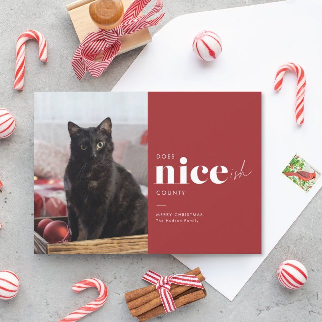Niceish FunnyCat Cartes de Noël (Créateur téléchargé)