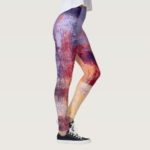 Nichinan Leggings Abstraits