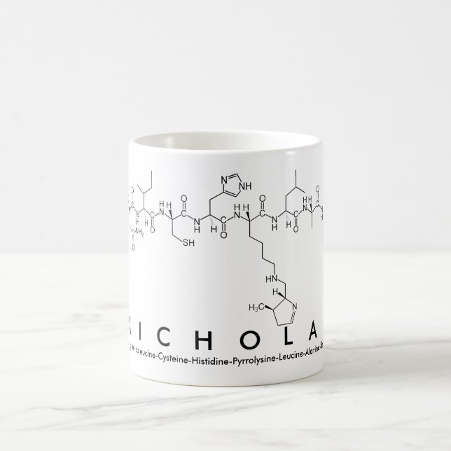 Nicholas peptide nom mug (Centre)