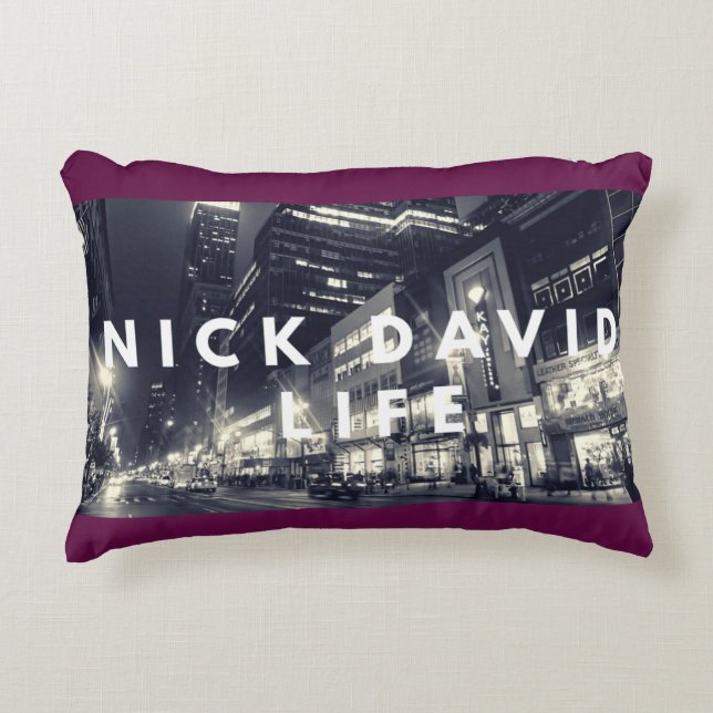 NiCK DAViD - Coussin Plumbar (Devant)