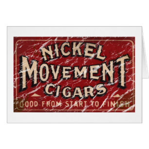 Nickle Movement Cigar 1900 - en détresse