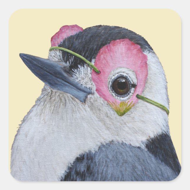 Nicky les autocollants nuthatch (Devant)