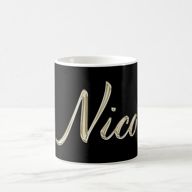 Nico Name whitegold Tasse de thé (Centre)